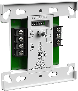 Potter PAD100 - OROI One Relay One Input Module - Fire Protection Parts