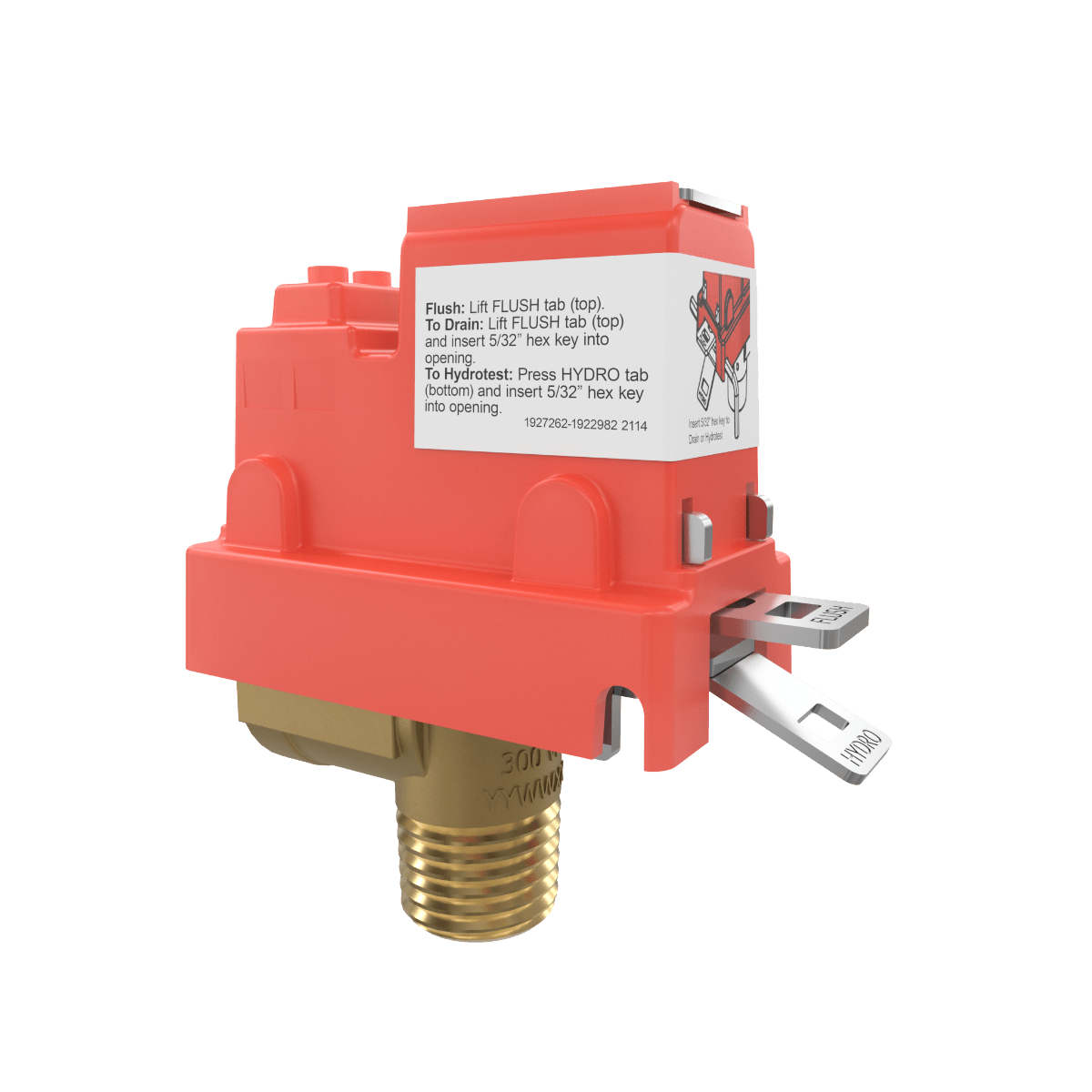 PRESSURE RELIEF VALVE, 200 PSI - Fire Protection Parts