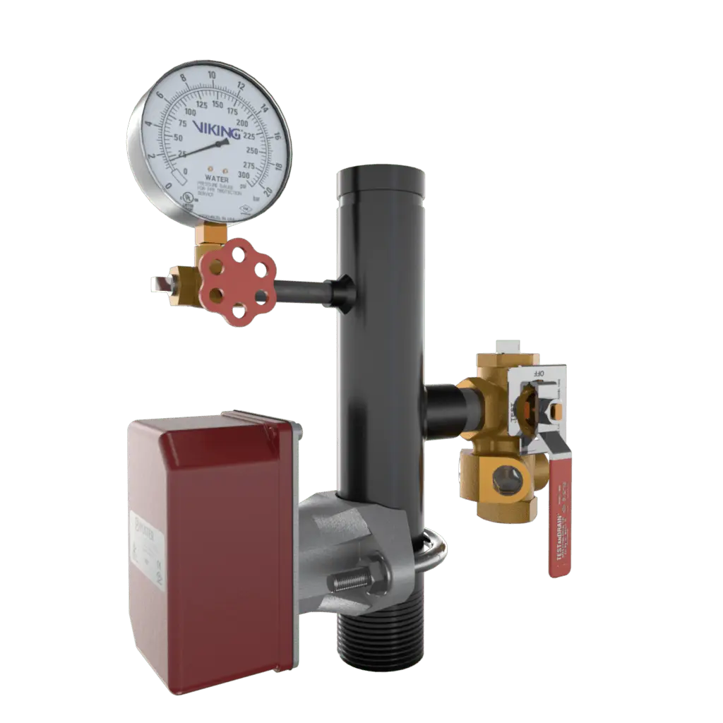 Quick Test Fitting For 6" To 10" Valve Fire Equipment by Zurn Wilkins
