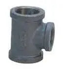 Reducing Tee Ductile Iron DI Import Fittings SPF/Anvil Fire Protection Parts Reducing Tee Ductile Iron | Fire Protection - Viking Import