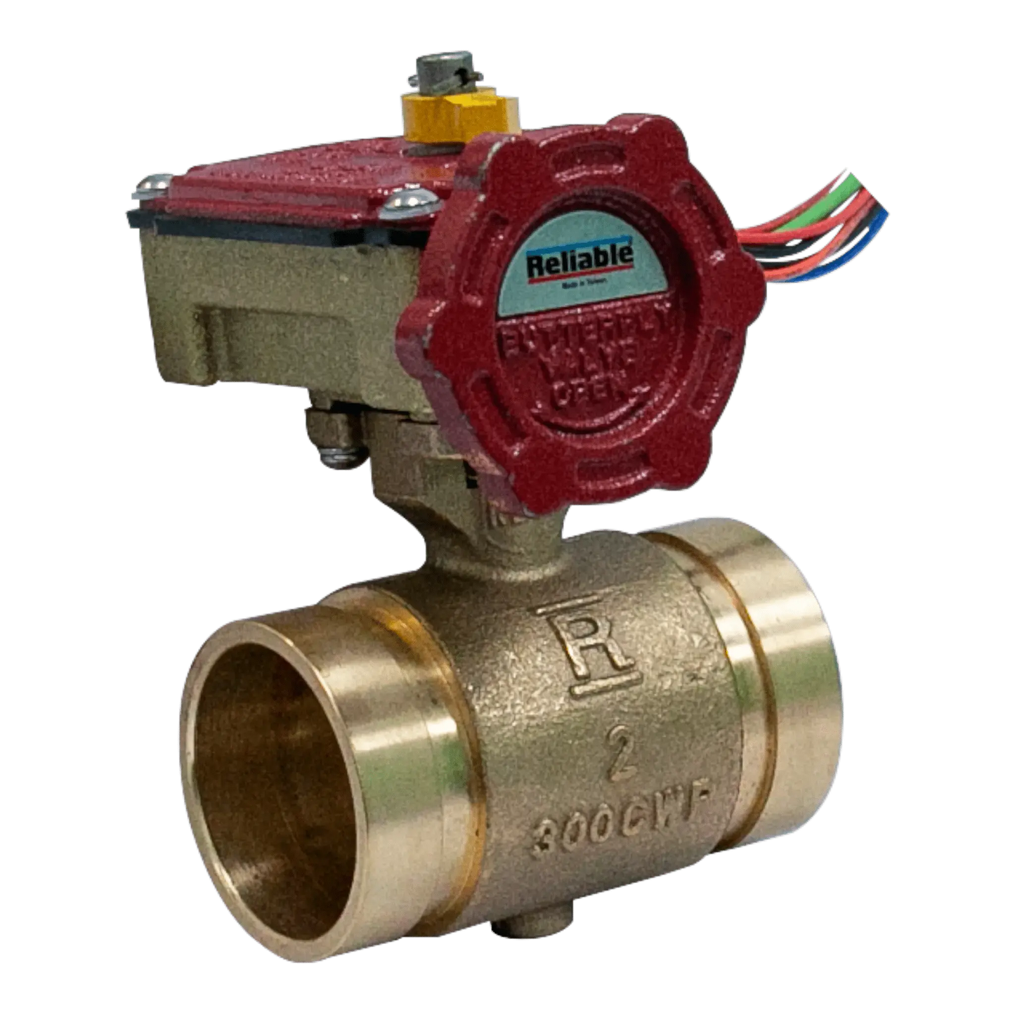 Reliable RELIABLE RBVT THREADED BRONZE BUTTERFLY VALVE (B2R) by Reliable Sprinkler