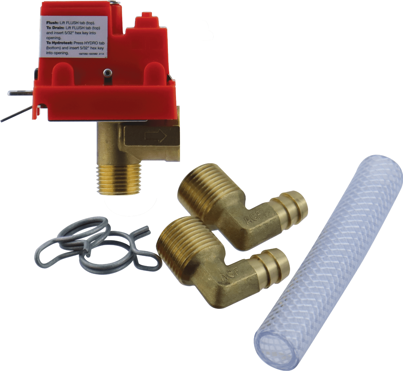 Relief Kit For 1-1/4" Pressure Valve Trim Set Model 1011 by AGF Manufacturing