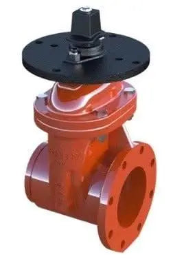 Resilient Wedge NRS Gate Valve With Post Plate 6" by Kennedy Valve