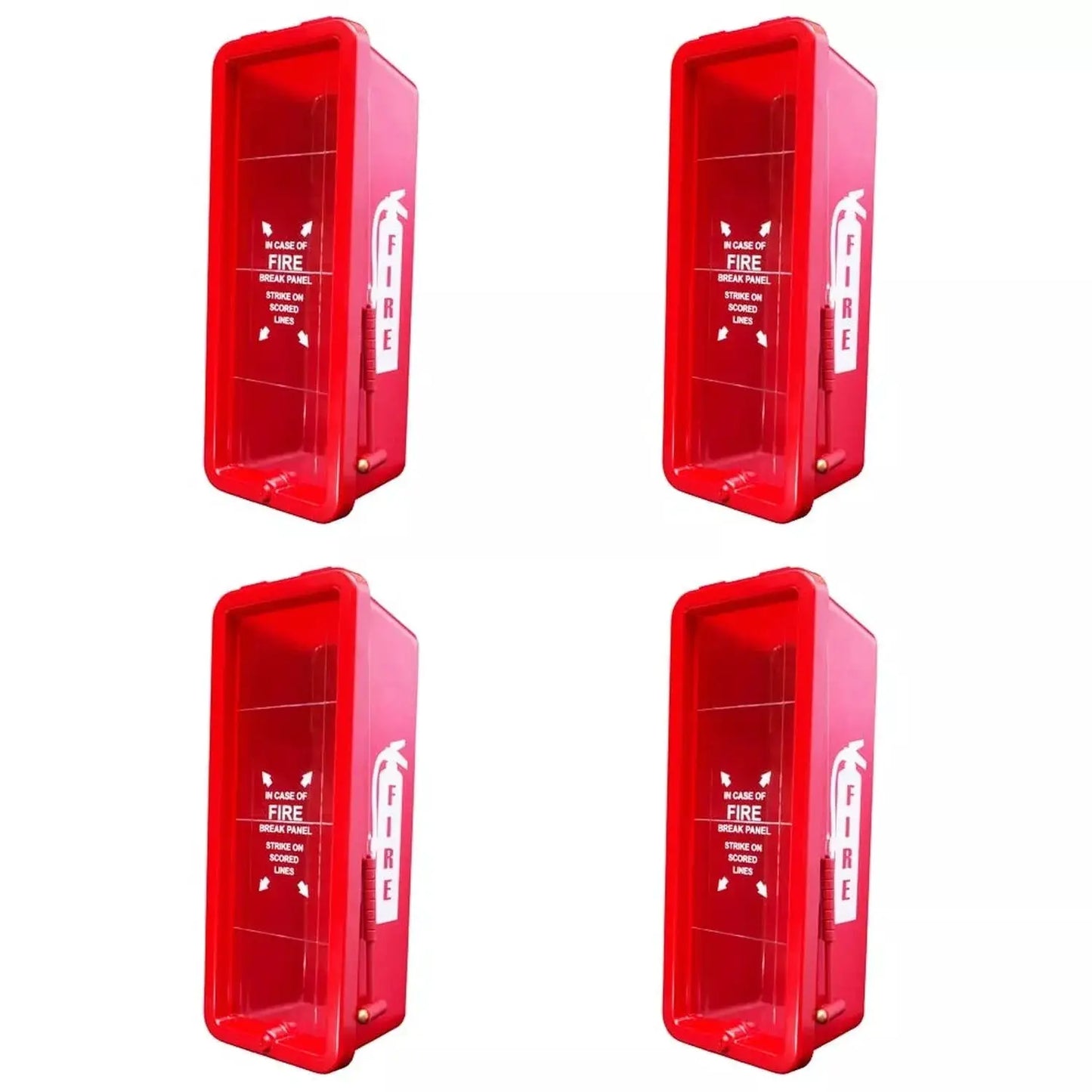 Fire Extinguisher Cabinet 10 lb Red for Easy Access by Strike First Corporation