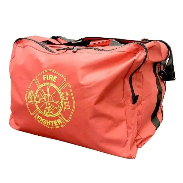 Safety Main BRLBC-15017 Deluxe Firefighter Gear Bag, Red, 1 Each by Enviro Safety Products