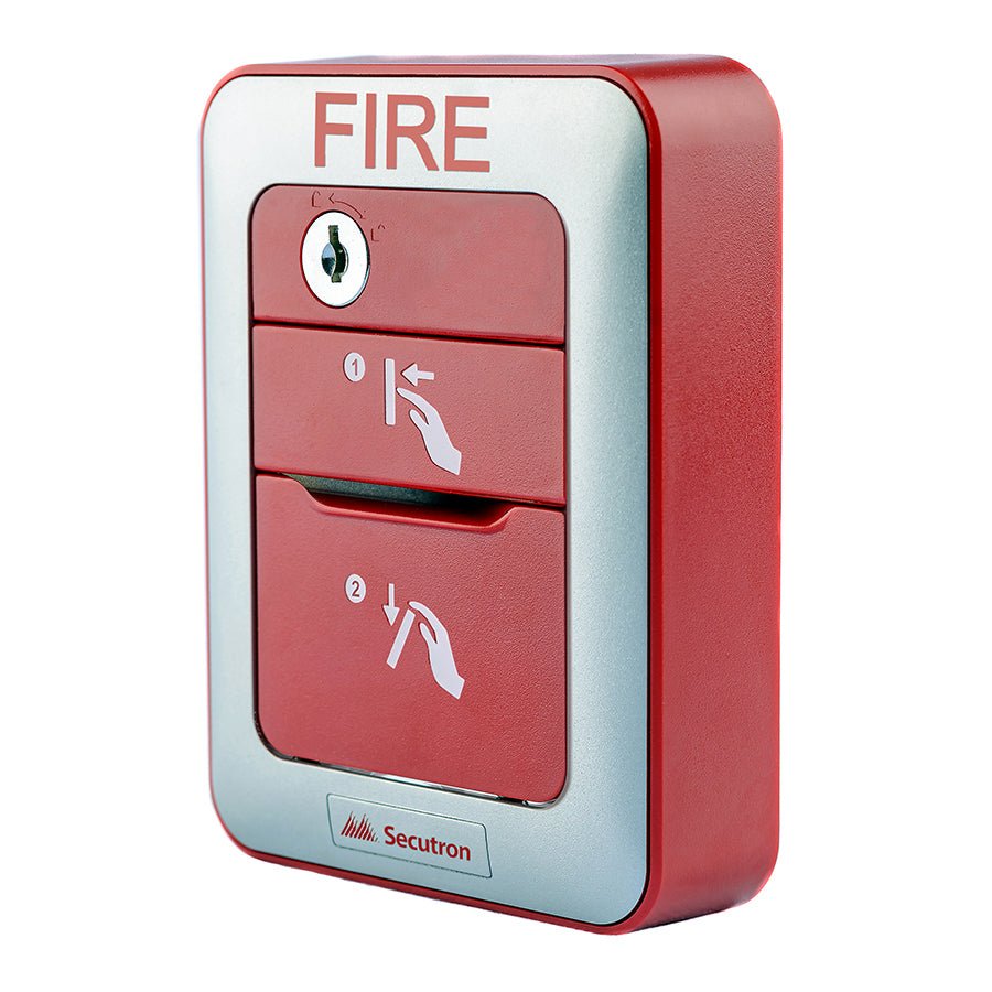 Secutron MRM - 810MPU - EN Addressable Manual Pull Station - Fire Protection Parts