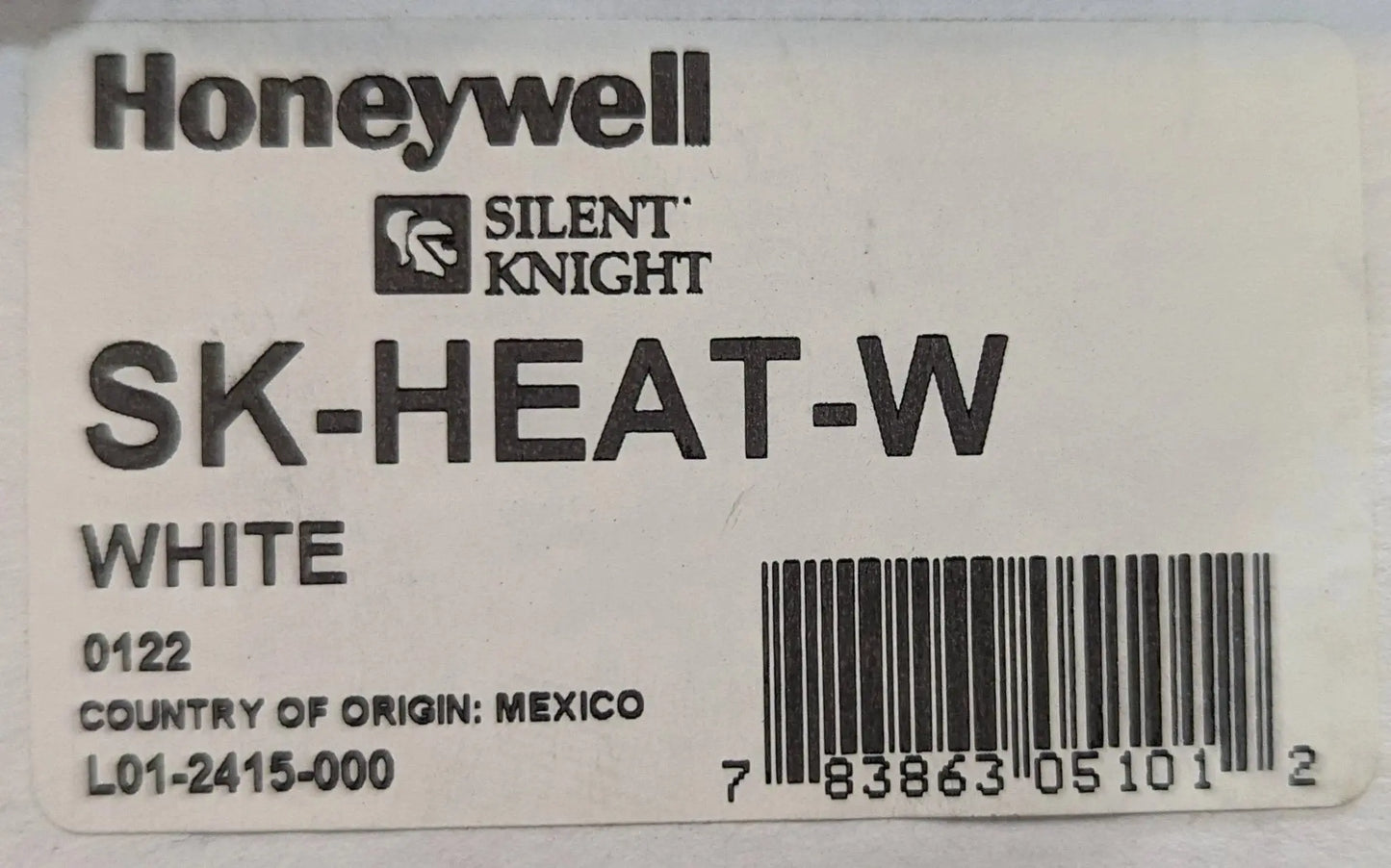 Silent Knight SK-HEAT-W Heat Detector by Fredland Supply Company
