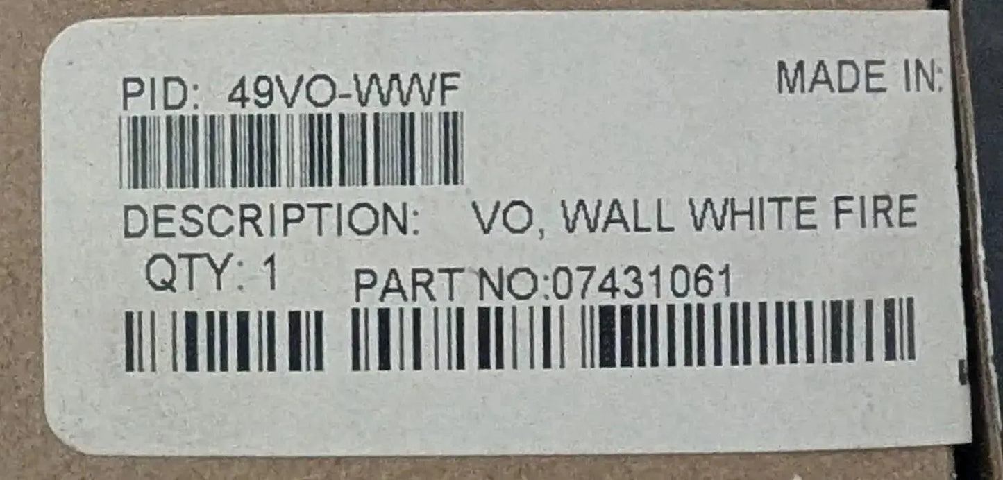 Simplex 49VO-WWF Wall Mount Addressable Strobe by Fredland Supply Company
