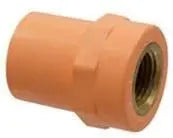 Spigot Female Sprinkler Adapter With Metal Threaded Insert by Viking Plastics