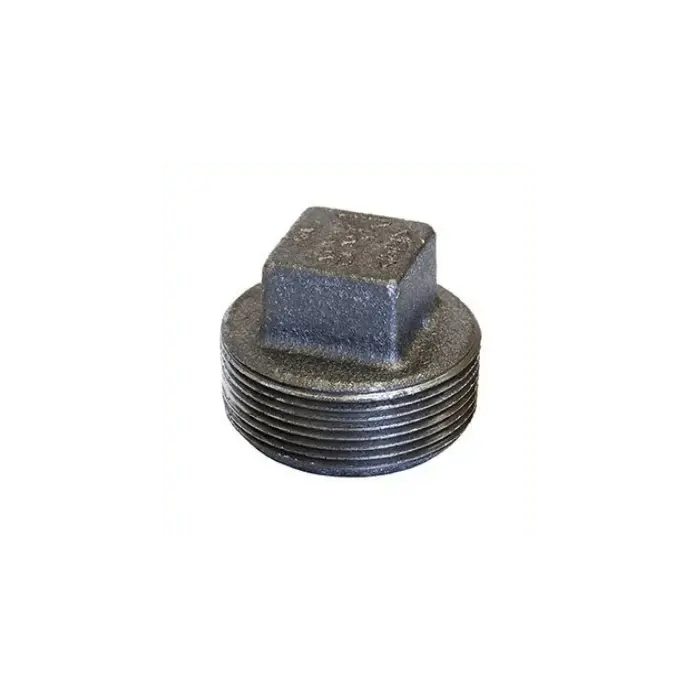 3/4" 316 Stainless Steel Solid Square Head Plug by Quality Pipe Products