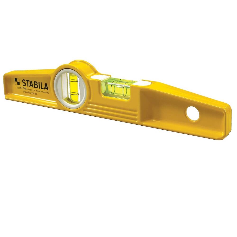 Stabila 25100 Type 81SM Die Cast Magnetic Torpedo Spirit Level - Fire Protection Parts