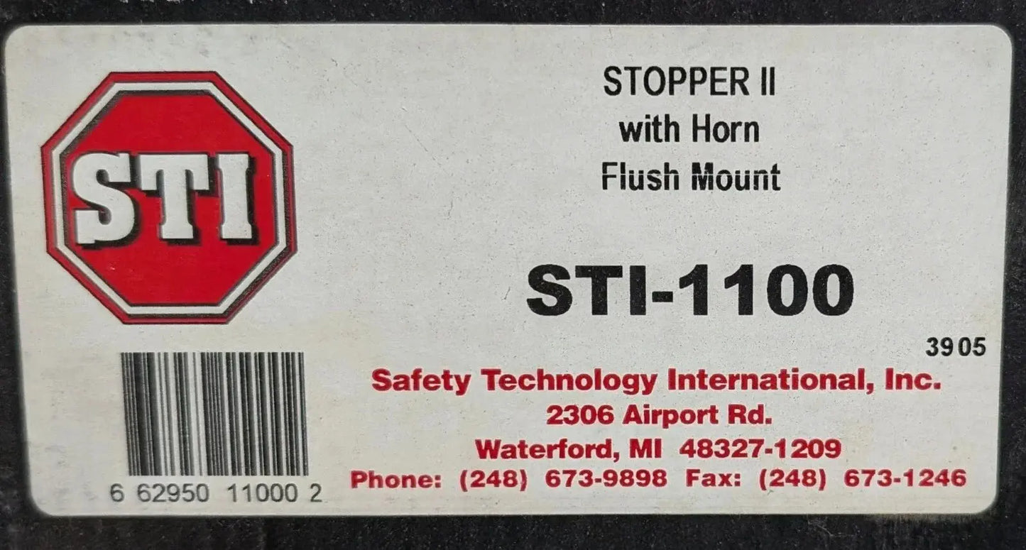 STI STI-1100 Stopper II With Horn Flush Mount by Fredland Supply Company