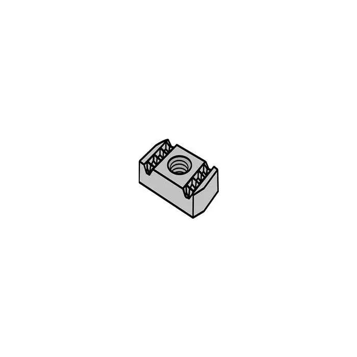 Strut Nut Without Spring For Secure Channel Locking by ASC Engineered Solutions