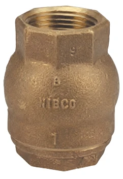 1/2" In-Line Check Valve for Fire Protection Systems by United Brass Works Inc