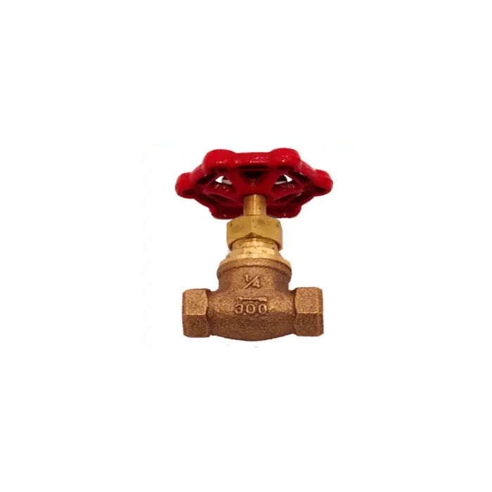 Threaded Bronze Globe Valve for Pressure Control 1/4" to 2" by Fire Protection Products Inc