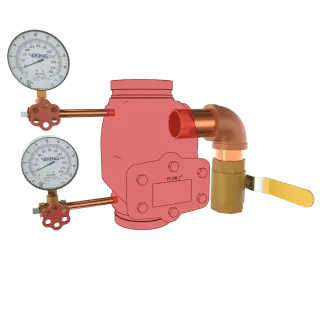 TRIM, 4,6,8 EZR CHECK, E1, BRASS - Fire Protection Parts
