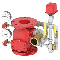 TRIM, 6"ALARM, VERTICAL, J - 1, GALVANIZED - Fire Protection Parts