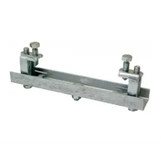 Type B 17" Adjustable Beam Attachment Galvanized Steel by ASC Engineered Solutions