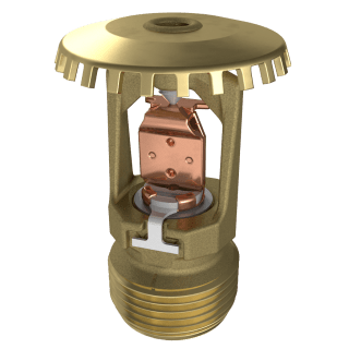 VK204 K8.0 STANDARD RESPONSE (QR) UP BRASS 165 GRD3/4 - Fire Protection Parts