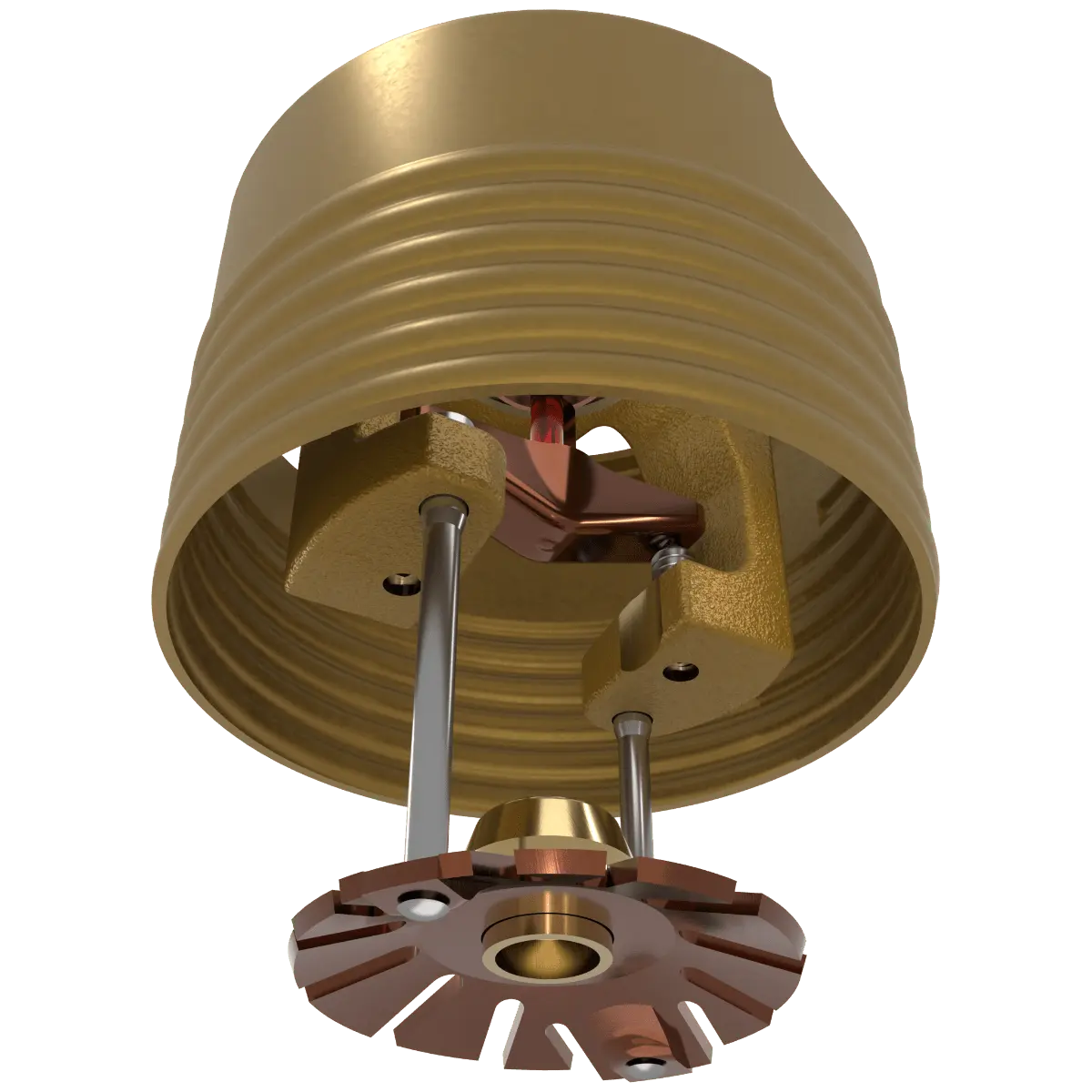 VK464 MRI K8.0 QR Pendent Non-Magnetic Sprinkler by Viking