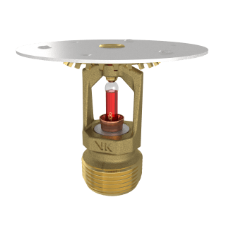 VK560 K8.0 STANDARD RESPONSE (QR) UP BRASS 360 SHD3/4 - Fire Protection Parts