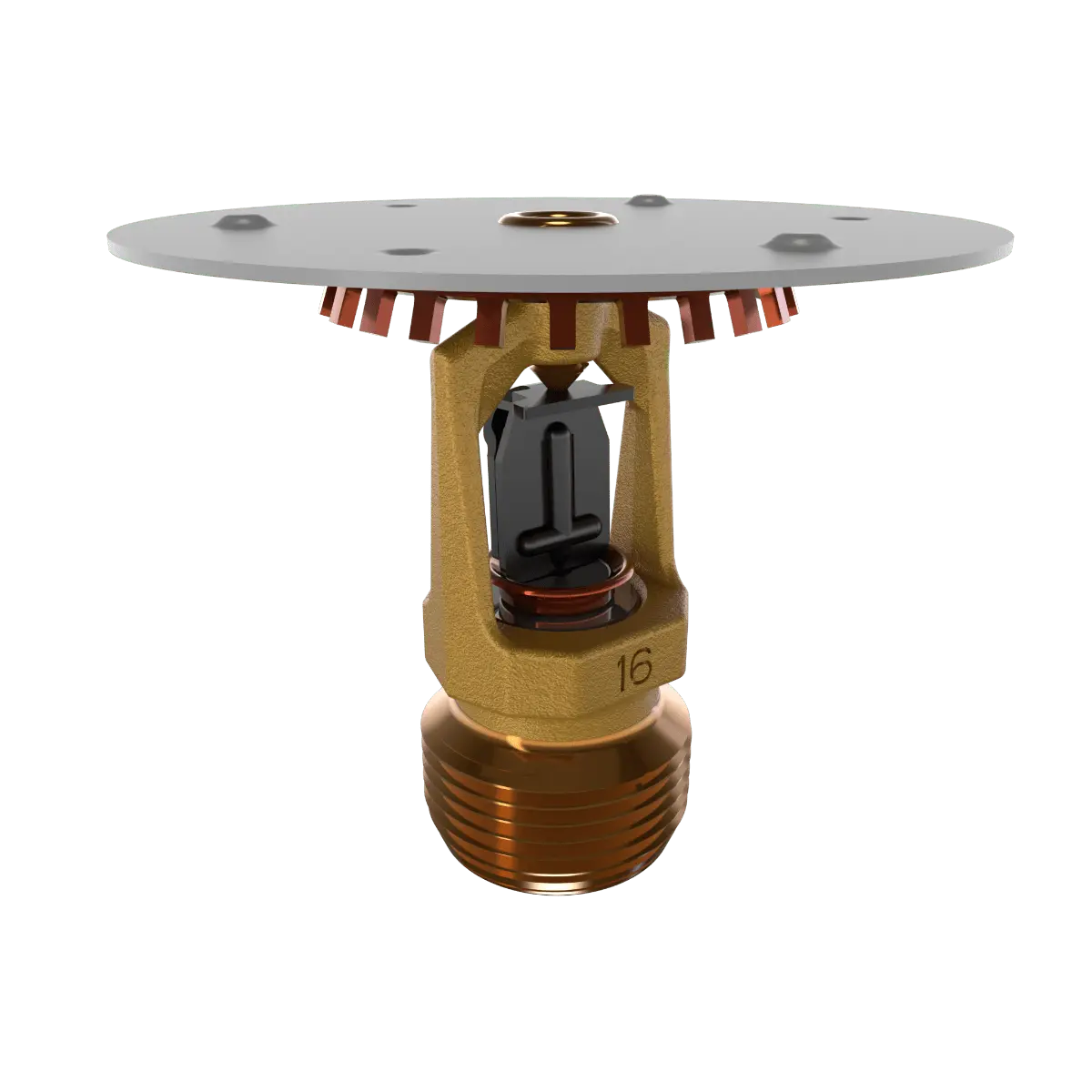 Viking VK562 K8.0 SR UP SHD Intermediate Level Sprinkler Sprinklers Viking Fire Protection Parts Viking VK562 K8.0 SR UP SHD Intermediate Sprinkler - Viking