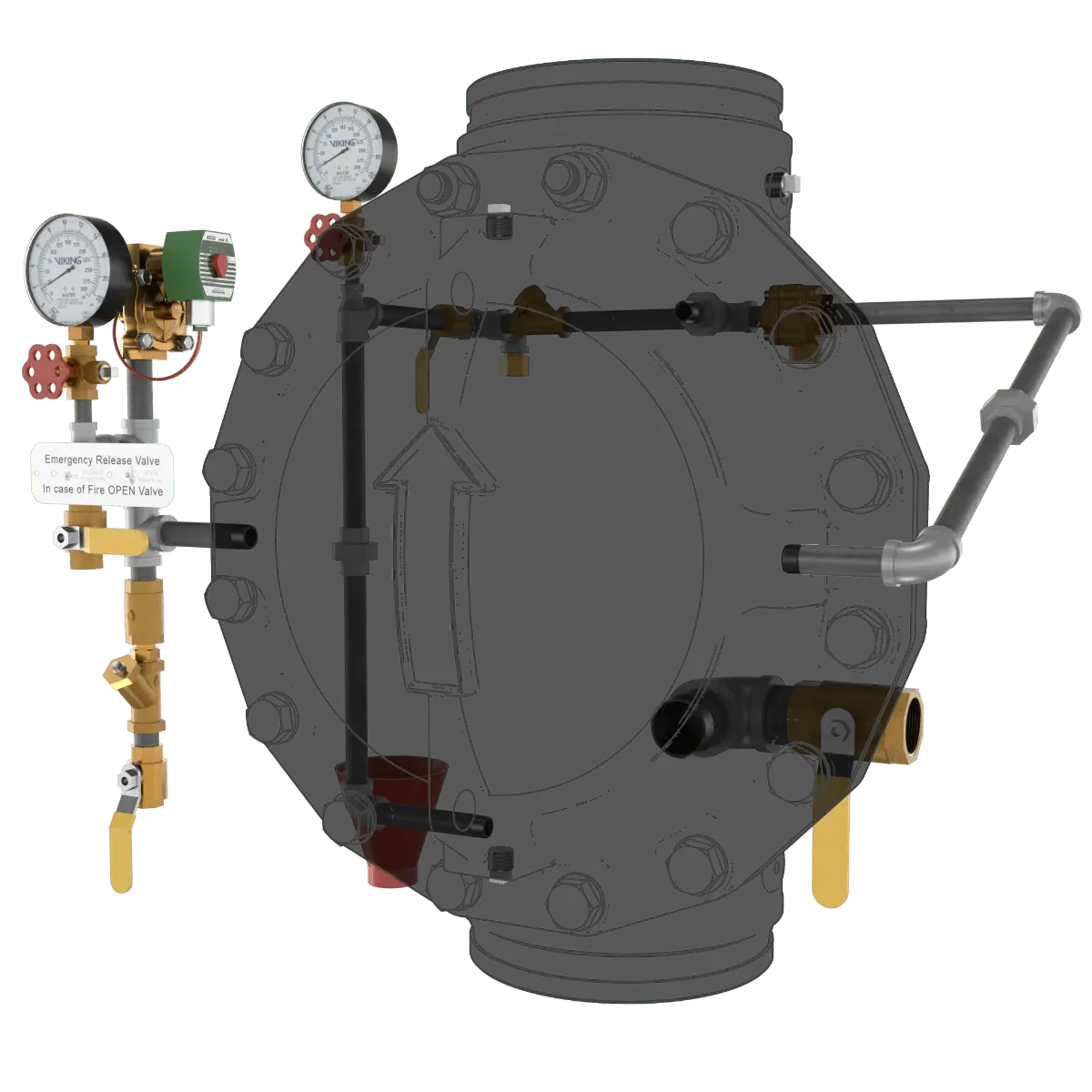 Viking VXD Electric Release Water Control Valve by Viking