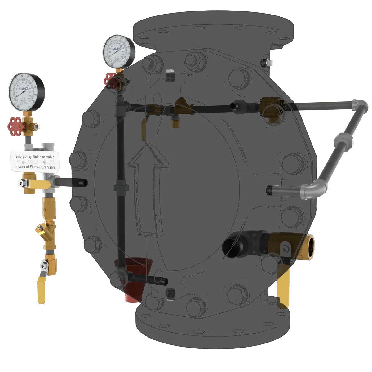 Viking VXD Deluge Hydraulic Release Valve System by Viking