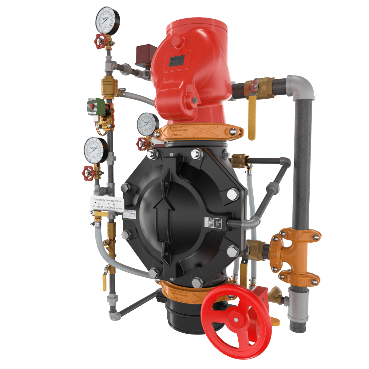 Viking VXD PTR Double Interlock with Electric Pneumatic Release by Viking