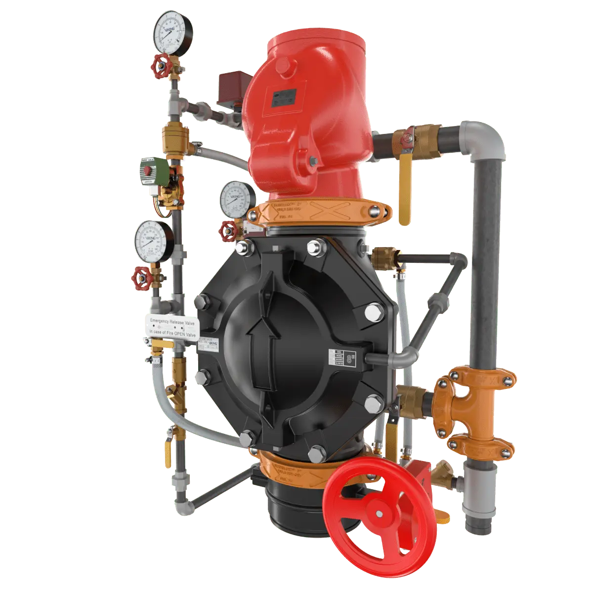 Viking VXD PTR Double Interlock with Electric Pneumatic Release by Viking