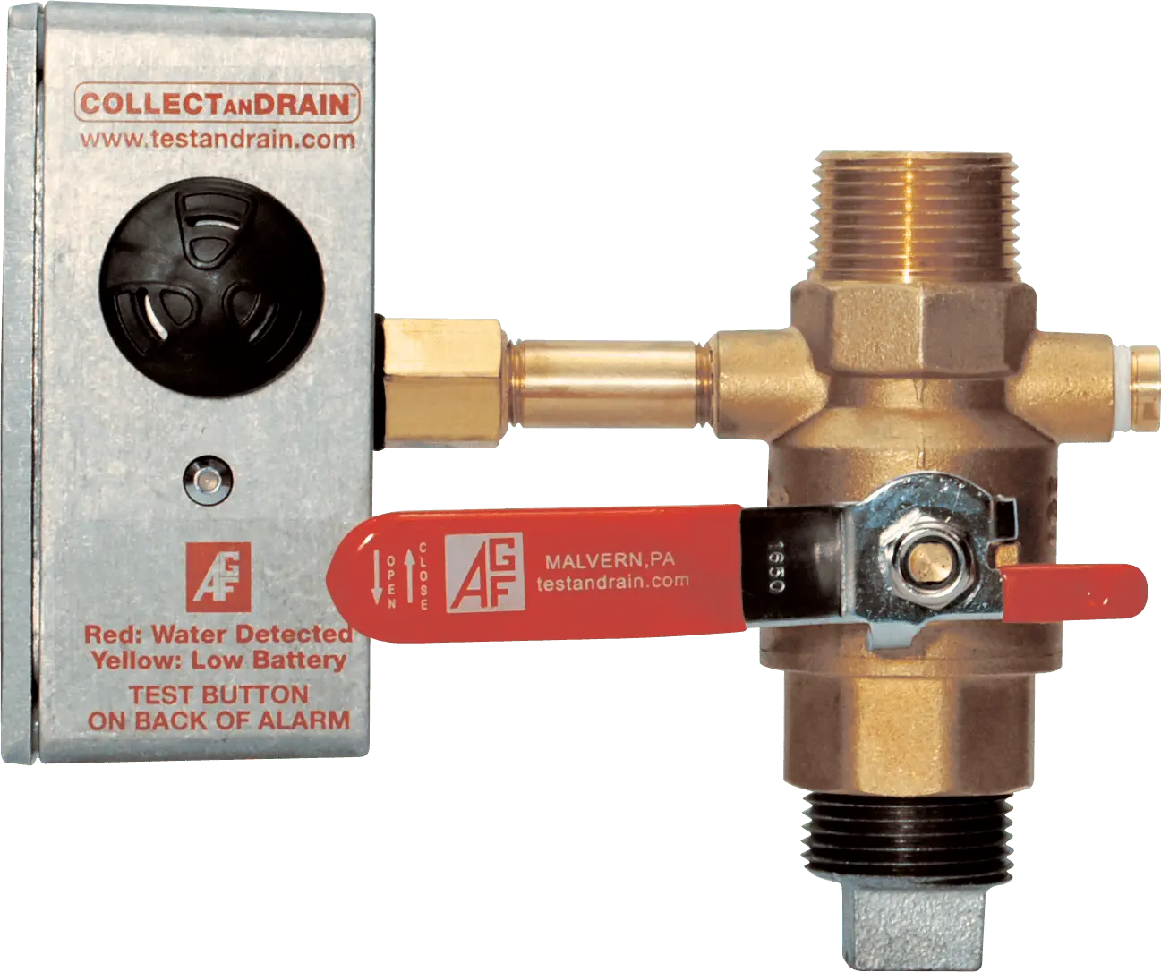 Water Detection Alarm With BV For Dry Fire Systems by AGF Manufacturing