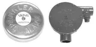 Water Motor Gong (Bell Only) Alarm For Sprinkler System Safety by Viking