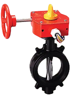 Viking XBFV Butterfly Valve 2" to 12" Flow Control Valves and Systems Kennedy Valve Fire Protection Parts Viking XBFV Butterfly Valve Flow Control - Viking Durable