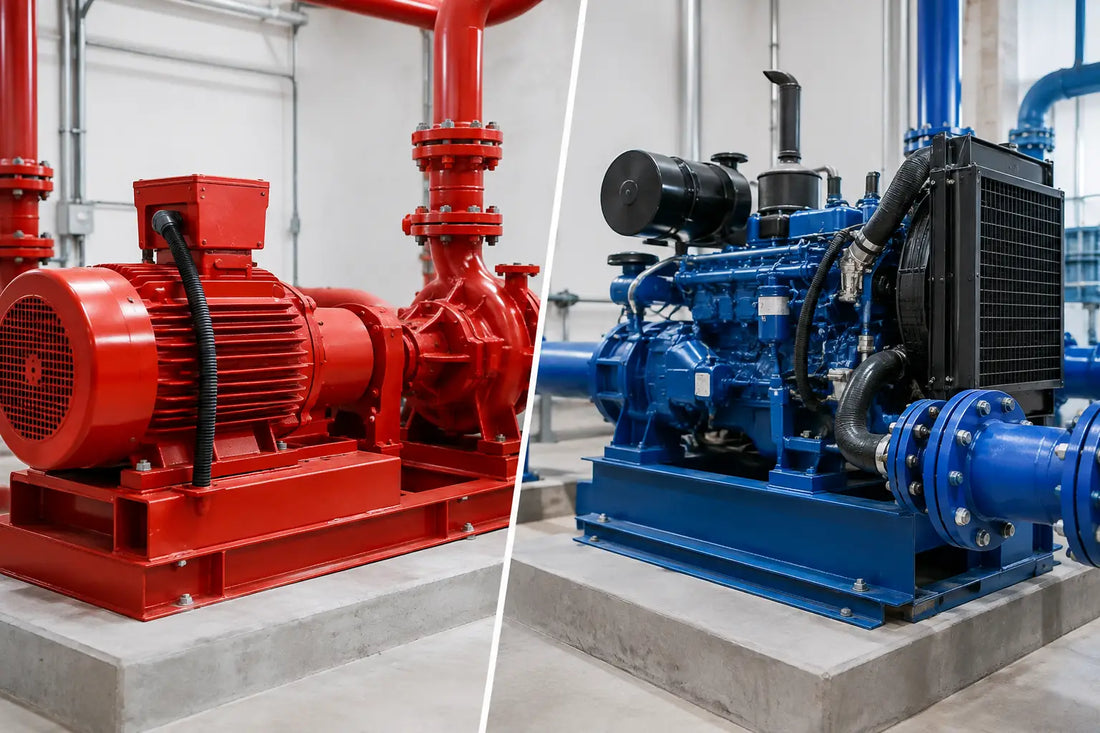 Electric Versus Diesel Fire Pump Compared