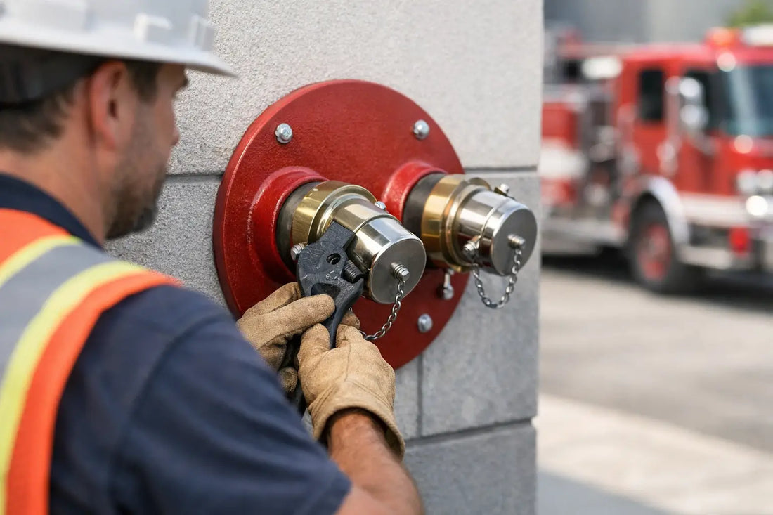 How to Install Fire Department Connection Safely