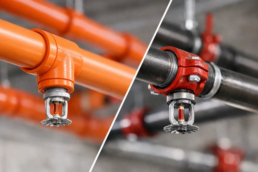 CPVC versus steel pipe for fire systems