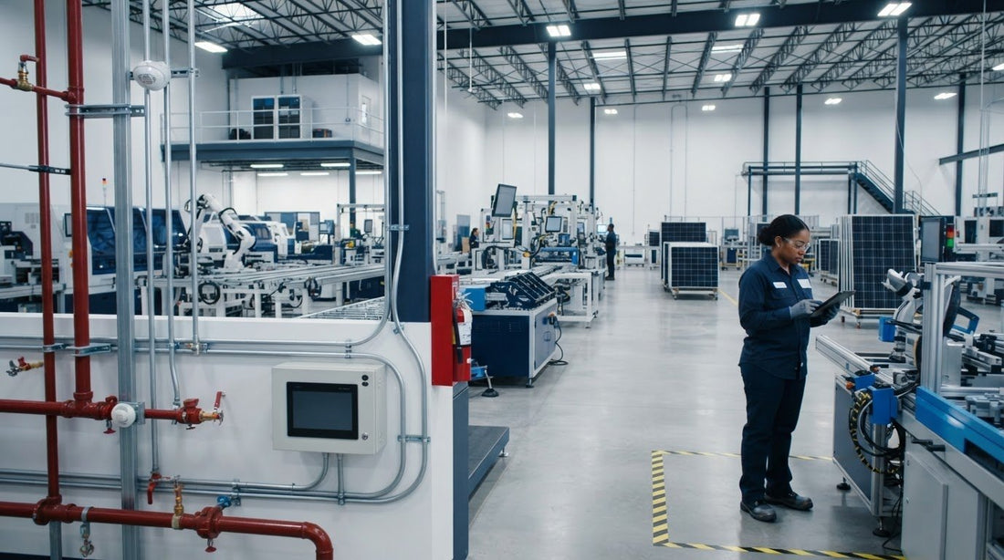 Fire Protection System for Solar Panel Manufacturing: Codes