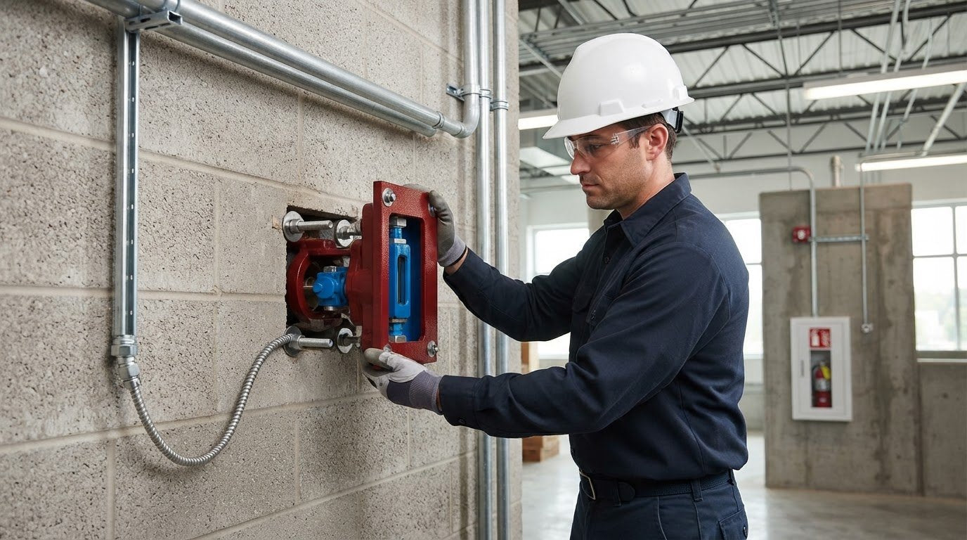 How to Install a Wall Indicator Post: Step-by-Step – Fire Protection Parts