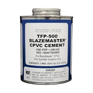 Kidde CPVC Pipe Cement TFP-500 Fast-Drying for Contractors by Kidde