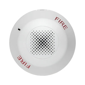 Kidde Ceiling Fire Horn White UL/FM Approved Loud Alarm for Rapid Fire Safety by Kidde
