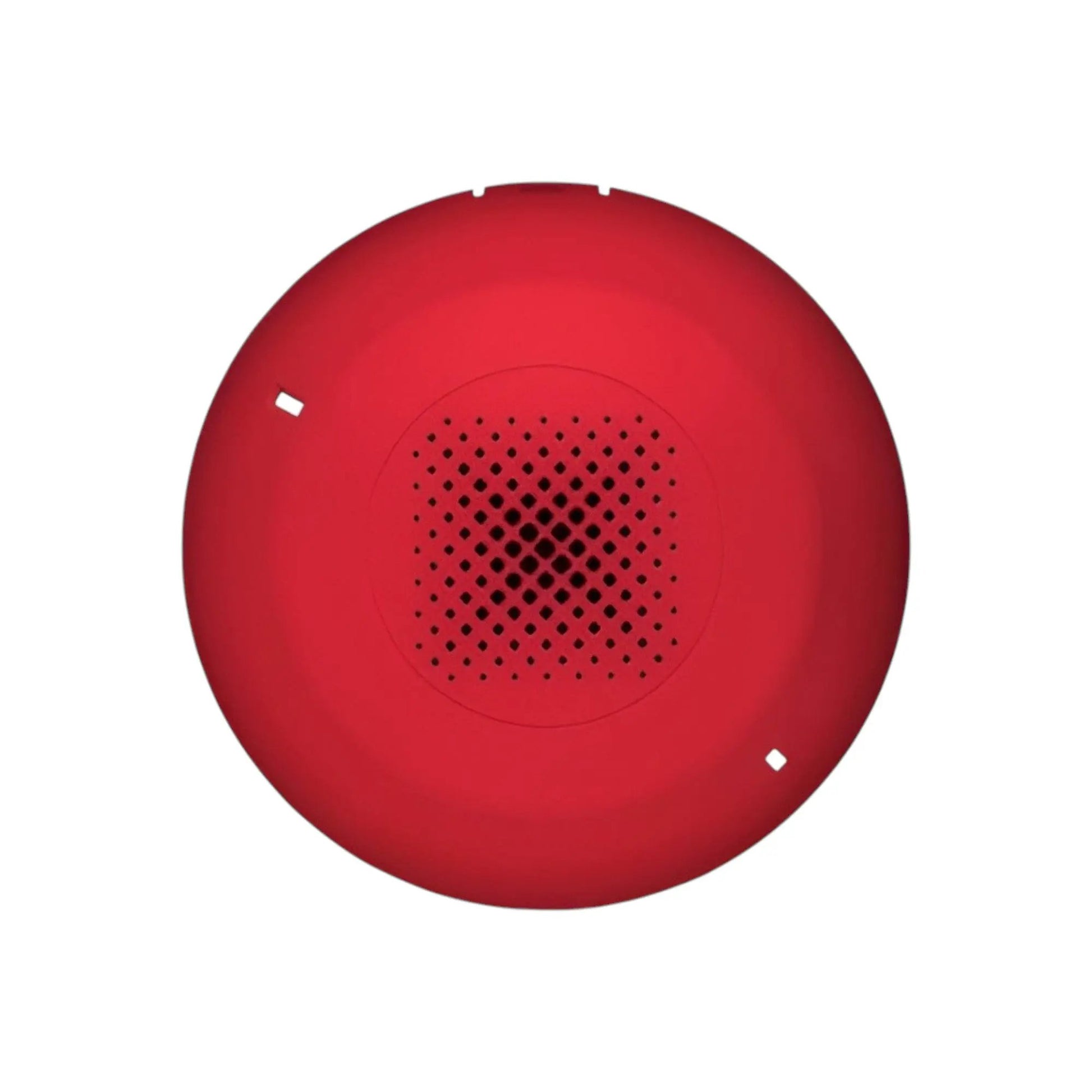 Kidde Genesis Ceiling Speaker Red Cover UL/FM Approved Fire Safety Sound System by Kidde