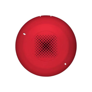Kidde Genesis Ceiling Speaker Red Cover UL/FM Approved Fire Safety Sound System by Kidde