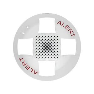 Kidde Ceiling Cover White Audio Visual Alert for Enhanced Fire Safety Protection by Kidde