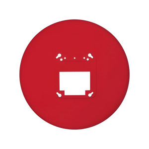 Kidde Red Ceiling Trim Plate for Reliable Fire Protection Safety in Homes and Businesses by Kidde
