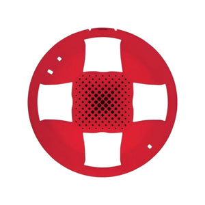 Kidde Genesis Red Ceiling Speaker Strobe Cover UL/FM Approved for Enhanced Fire Safety by Kidde