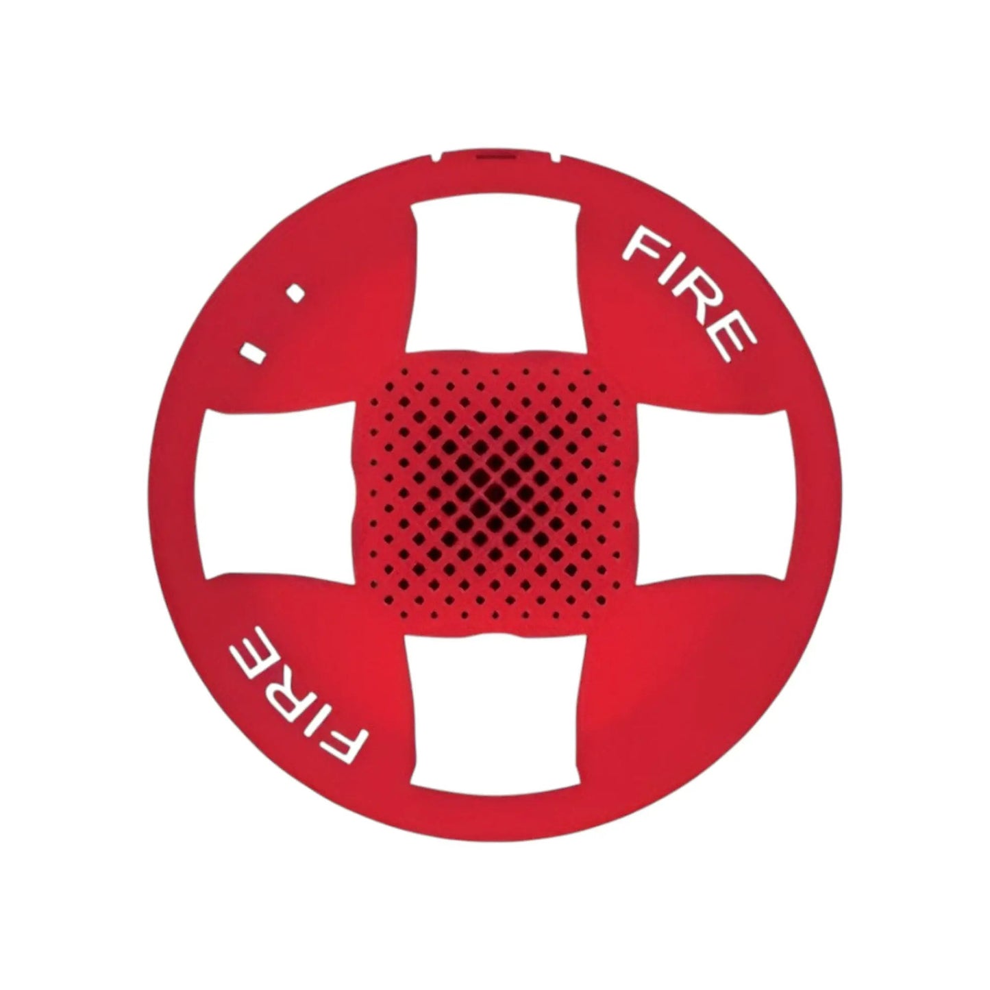 Kidde Ceiling Cover Red Fire Marking Audio Visual Alert System for Enhanced Safety by Kidde