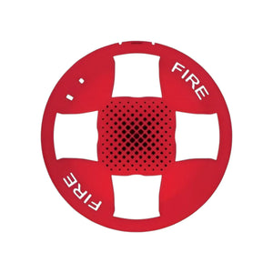 Kidde Ceiling Cover Red Fire Marking Audio Visual Alert System for Enhanced Safety by Kidde