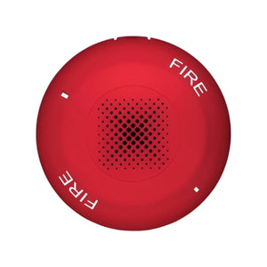 Kidde Genesis Red Fire Ceiling Speaker Clear Emergency Alerts for Safety by Kidde