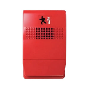 Kidde 24VDC Red Fire Horn with UL/FM Approval for Reliable Home and Business Alerts by Kidde