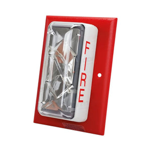 Kidde 110cd Synchronized Red Strobe Light for Fire Safety Alerts and Sleeping Areas by Kidde